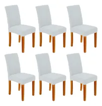 Comprar Fundas Elastizadas Sillas 100%poliester Pack X6 Calidad Deco