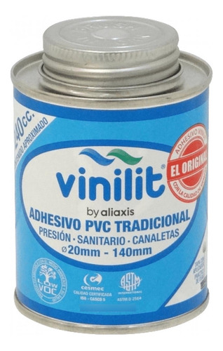 Adhesivo Pvc Vinilit-240 Para Tubos Clickbox