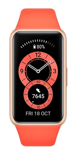 Reloj Inteligente Huawei Band 6, 1.47 Amoled, Naranja