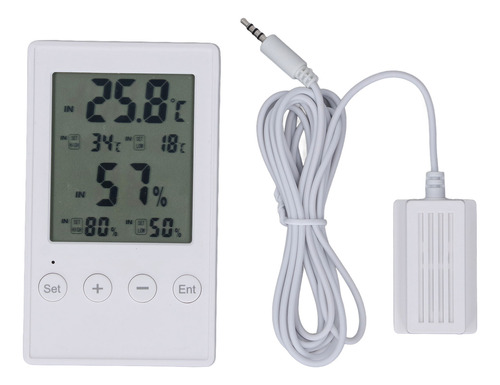 Monitor Digital Multifuncional De Humedad Y Temperatura