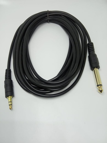 Cable 3.5 Estéreo A 1/4 Mono 4 Metros  