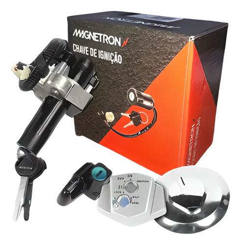 Kit Chave De Ignição Honda Xre300 + Tampa Magnetron