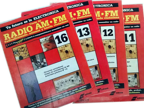 Lote Revistas De Electrónica Curso De Radioaficionado