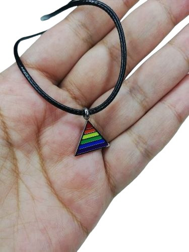 Collar Con Dijes De Bandera Lgbt