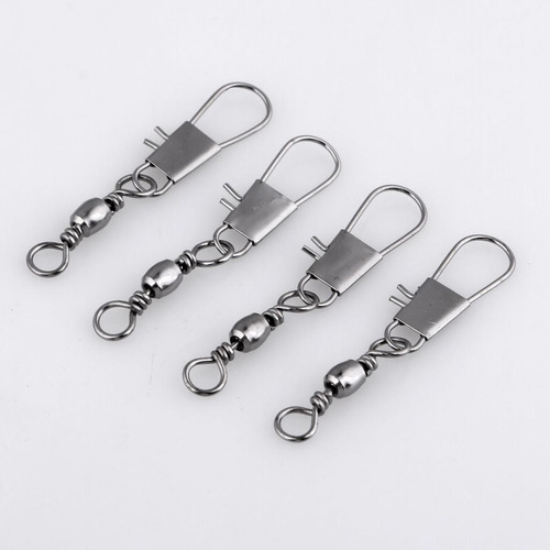 Pesca Swivels Snap Barril Giratorio 008