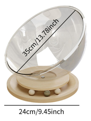 Cama Para Gatos Space Capsule, Juguete Para Madera Maciza L