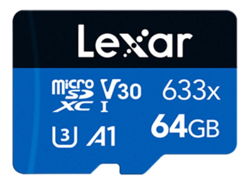 Tarjeta Memoria Micro Sd Lexar 64gb 4k Uhs-1(u3) - Challet99