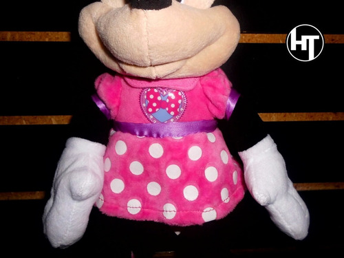 Imagen 7 de 10 de Disney, Minnie Mouse, Peluche, Con Luz Y Sonidos, 14 Pulgada