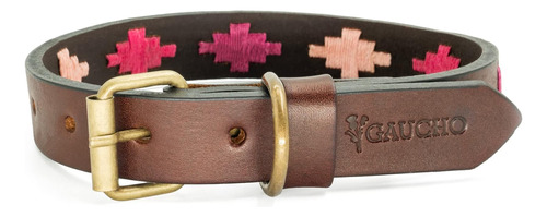 Gaucholife Polo Xs Collar De Perro De Cuero Cosido A Mano Pa