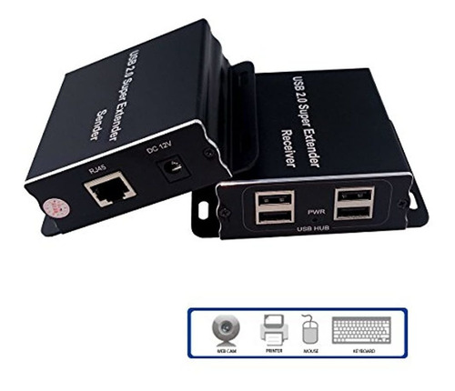 Puerto Usb E-sd, Extensor Usb Con 4 Puertos