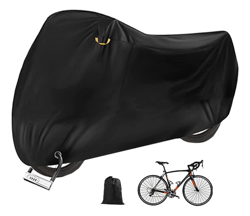 Funda Impermeable Para Bicicleta 210d Uv Y Polvo