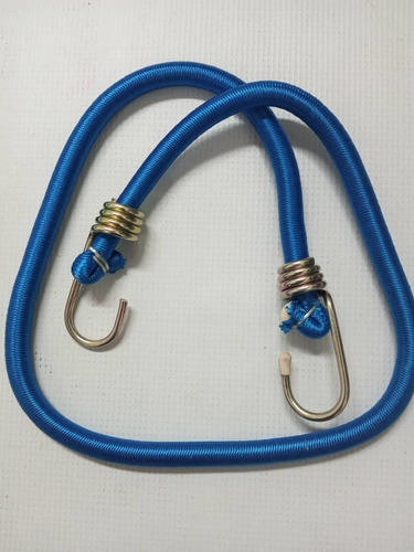 Imagen 1 de 2 de Liga De Amarre Para Motos De 85 Ctms Color Azúl