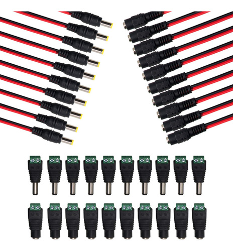 (hebras Reales De 18 Awg, 43 X 2 Piezas) 10 Pares De Ca...