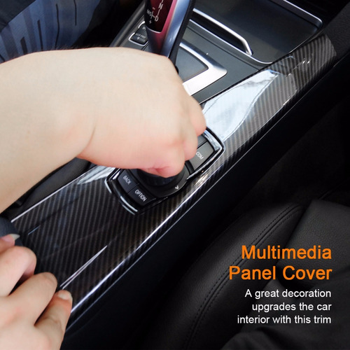Imagen 3 de 7 de Bmw Cover - Funda Para Panel Multimedia De Fibra De Carbono,