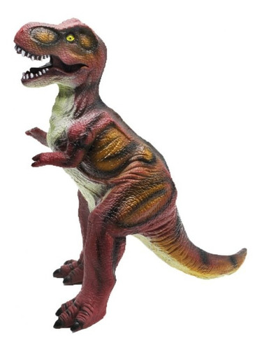 Juguete Figura Dinosaurio T-rex Goma 28 Cm-   10223