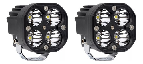 2 X Faros 4 Led Auxiliar 20watts