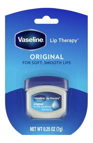 Bálsamo Para Labios Vaseline Lip Care Original 7 G