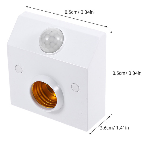 Soporte De Lámpara Led Ajustable Con Enchufe E27 Motion Ligh