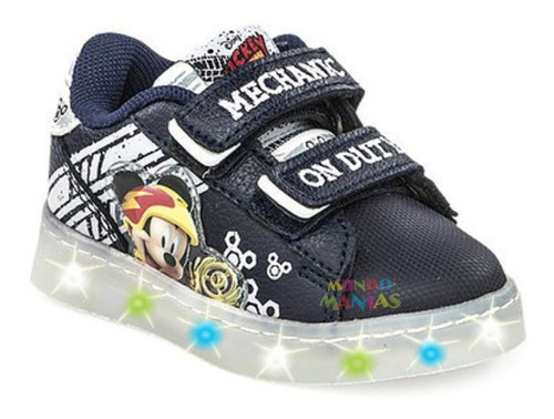 Zapatillas Disney Mickey Con Multi Luces Addnice Mundomanias