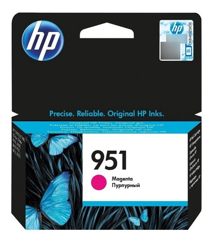 Tinta Hp 951 Magenta Original (fuera De Fecha)