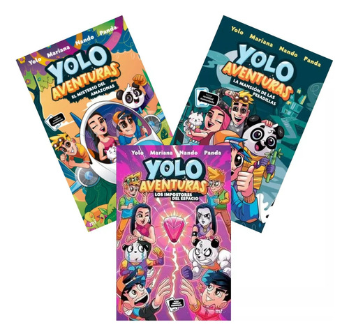 Pack Yolo Aventuras 1 , 2 Y 3 - 3 Libros