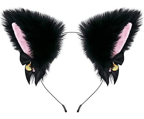 Diademas - Fox Cat Ears Anime Cosplay - Animal Wolf Headwear