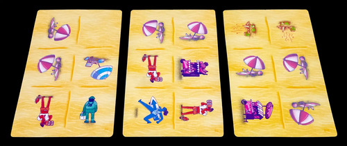 Dia De Playa Juego Compacto De Cartas Pulga Escapista