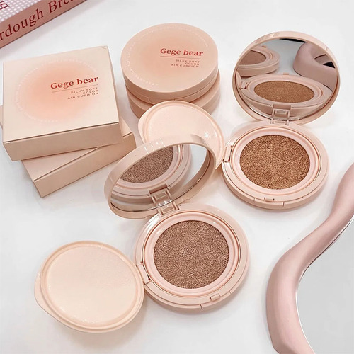 Base de maquillaje en crema Gege Bear Base cremosa Silky Soft Color Air Cushin Silky Soft Color Air Cushin tono 02 - 20g