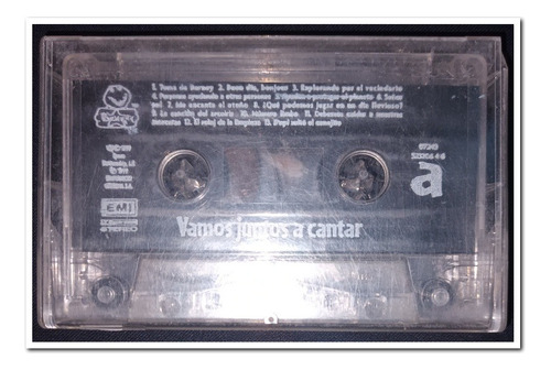 Cassette Vamos Juntos A Cantar