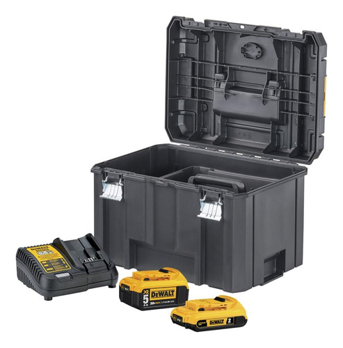 Rotomartillo Sds Plus + Atorn De Impacto 1/4 20v + 2 Bat +