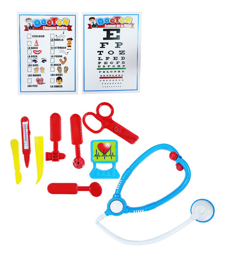 Set Doctor Kit Medico Juguete Niños Niños Estetoscopio