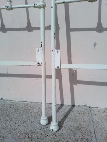 Linda Antigua 2 Cabecera ? Piecera? En Hierro Cama Una Plaza (Usado)