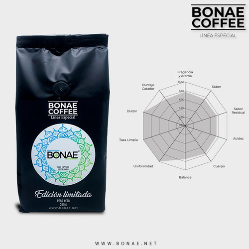 Imagen 3 de 3 de Café Especial Bonae 125 Gramos - G A $66 - g a $100