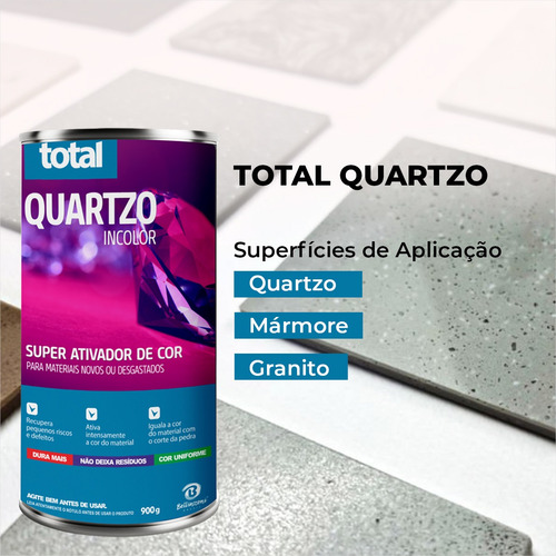 Total Quartzo Incolor + Limpador Sujeiras Difíceis