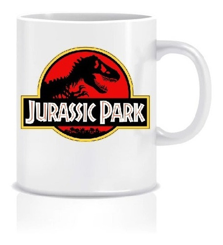 Tazón Taza Sublimada Jurassic Park Niños Regalo 