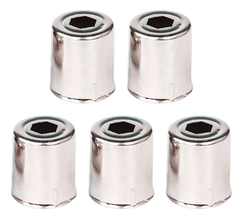 2 X 5x Tapas De Magnetrón Para Horno De Gris Oscuro 18x15mm