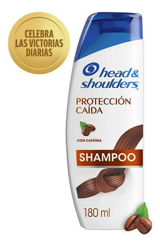 7 Pza Shampoo Head & Shoulders Proteccion Caida Para Caspa Y