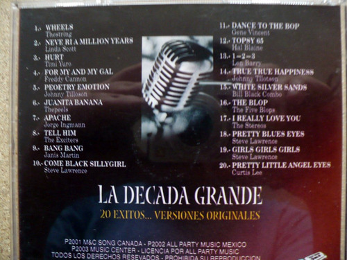 Colecciòn Cd:: La Dècada Grande