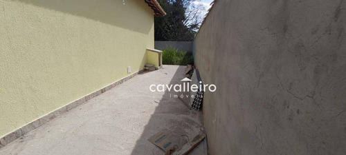 Casa Com 3 Dormitórios À Venda, 90 M² Por São José Do Imbassaí - Maricá/rj - Ca4676