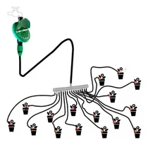 Comprar Kit Irrigação Automático Gotejamento Chuveirinho P 16 Vasos 