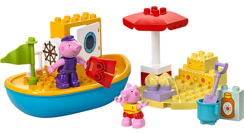 Lego Duplo Excursión En Barco De Peppa Pig 10432 - 23pz