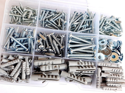 Kit Tornillo Parker,tarugos Arandelas Gavetero 425 Unidades