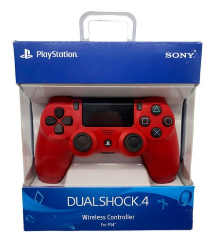 Dualshock Controller Magma Red Playstation 4 Ps4 Vdgmrs