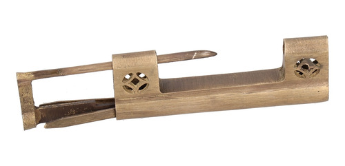 Candado De Cobre Con Llave Antigua De Estilo Chino Para Cerr