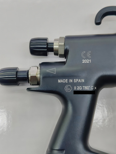 Pistola Gravedad Sagola Black Azteca 1.4mm Tech