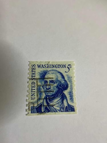 Sello Postal Usa  George Washington 1981