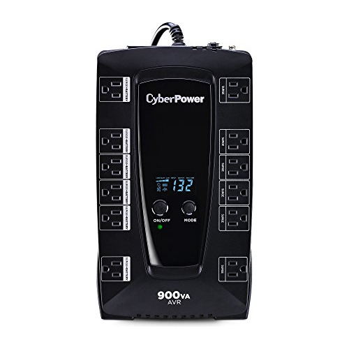 Sistema Ups Lcd Inteligente Cyberpower Avrg900lcd, 900 Va/48