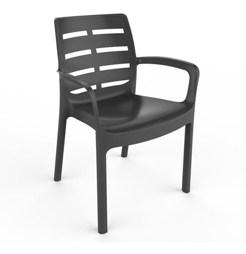 Imagen 2 de 2 de Silla Apilable El Caluario De Plastico Restaurante Jardines