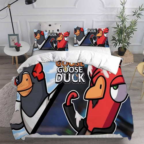 Goose Goose Duck, Funda De Edredón, Ropa De Cama Dormitorio