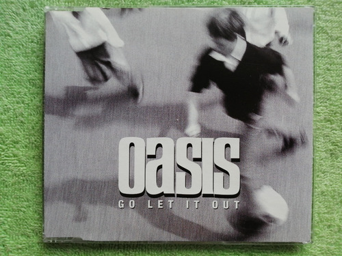 Eam Cd Maxi Single Oasis Go Let It Out 2000 Promo Austriaco